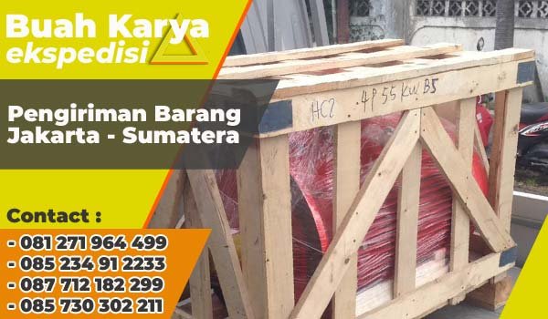 Jasa Ekspedisi Pengiriman Barang Jakarta Sumatera Mesin