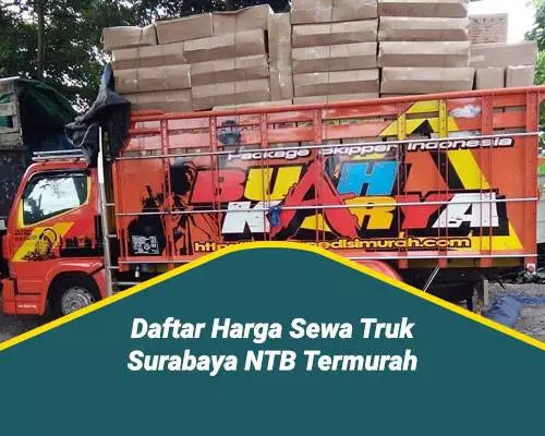 Daftar Harga Sewa Truk Surabaya NTB Termurah