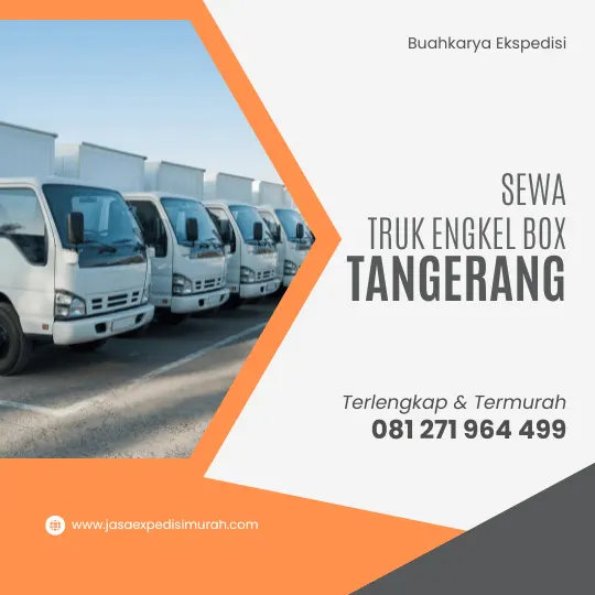Sewa Truk Engkel Box Tangerang Tarif Termurah