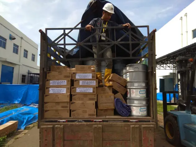 Jasa Kirim Barang Murah Cikarang Pacitan, mendukung distributor bahan bangunan